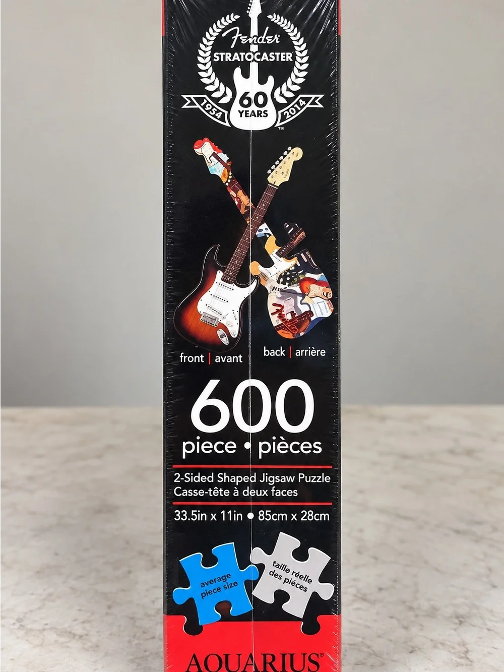 Fender Stratocaster 60th Anniversary 600 Pc Puzzle
